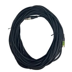 100+FT GLS Audio Professional Series Noise Free Audio Black Microphone Cable